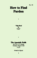 HOW TO FIND PARDON